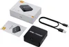A product shot of a video capture box, its packaging, and accessories on a white background. Náhled obrázku produktu