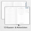 Häfft Lehrer-Planer 2026/2027 / A4+ / KL / Grey Edition Produktbild-Vorschau 5