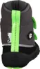 The back view of a child's boot. Produktbild-Vorschau
