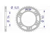 AFAM Kettenrad 11618-41 radseitig hinten 0 22kg Produktbild-Vorschau 2