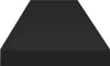 A black shelf displayed on a white background. Produktbild-Vorschau