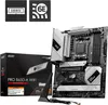A motherboard and its packaging are displayed together on a white background. Anteprima dell’immagine prodotto