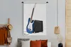 MuchoWow® Wandteppich Wandbehang Eine E-Gitarre, die an Produktbild-Vorschau 4