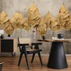 Muralo Vlies Fototapete BLÄTTER Pflanzen Beton 3D Effekt Produktbild-Vorschau 6
