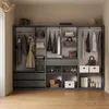 Armoire à vêtements Livinity Trento Anthracite Lot de 3, Voir les images du produit 2