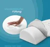 Halbrolle 20x40 cm - Memory Foam Visco Nackenkissen, Silver Produktbild-Vorschau 6