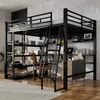 MODFU Lit Mezzanine Double 140x200 cm - Avec Nombreux Voir les images du produit 2