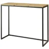 Furneo | Konsolentisch - Wotan Eiche / Schwarz - 80 cm - Produktbild-Vorschau 1