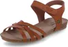 Mustang Sandalen Plat  Sandalen Plat - Cognac - Maat 39 Voir les images du produit 22
