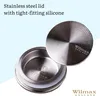 Wilmax Vorratsglas 1600 ml mit Edelstahldeckel 2er Set Produktbild-Vorschau 5