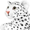 A close-up of a stuffed snow leopard toy. Náhľad obrázku produktu