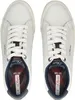 A top-down view of a pair of white s.Oliver sneakers. Podgląd zdjęcia produktu