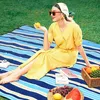 Termální pikniková plážová deka s izolací Vodotěsná deka Náhled obrázku produktu 7