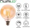 LUMILED 3 sztuki Żarówka LED E27 G95 4W Zastępuje 40W 470lm Podgląd zdjęcia produktu 4