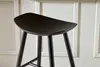 Miliboo - Schwarze Barhocker H65 cm (2er Set) DEMORY Produktbild-Vorschau 2