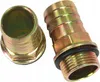 Two metal hose fittings with a gold-yellow finish are shown against a white background. Náhled obrázku produktu