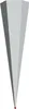 Roth blank grigio, senza chiusura, 100 cm, angolare, punta Anteprima dell’immagine prodotto 1