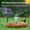 Solar Springbrunnen mit Filter und 6 Düsen, geeignet für Produktbild-Vorschau 7