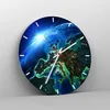 Wanduhr - Rund - Glasuhr - Nacht raum welt ansicht - Produktbild-Vorschau 4
