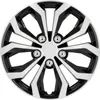 CARTREND Radzierblende Daytona 14 silber-schwarz 4x Produktbild-Vorschau 1
