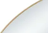 Runder Wandspiegel MILA mit Metallrahmen in Gold Ø50cm Produktbild-Vorschau 15