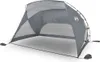 vidaXL Strandzelt Grau 274x178x170/148 cm 185T Polyester Produktbild-Vorschau 1