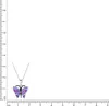 Scout Kinder Halskette Kette Silber Schmetterling Glitter Produktbild-Vorschau 5