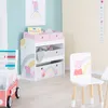 roba 450159PP1, Police na hračky, Šedá, Růžová, Bílá, Volně Náhled obrázku produktu 4