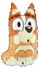 Fóliový balónek Bingo (Bluey) na tyči, 36 cm Grabo Náhled obrázku produktu 2