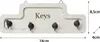 Moritz Schlüsselbrett Schlüsselkasten 24x8,5cm Keys 4 Haken Produktbild-Vorschau 3