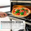 Perforierte Pizzaschaufel, 6 Zoll Pizzaschieber Pizzapaddel Produktbild-Vorschau 2