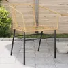 vidaXL Gartenstühle 2 Stk. Braun Poly Rattan Produktbild-Vorschau 2