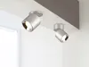 Spot a soffitto argento pendente circolare mobile 1xGU10 Anteprima dell’immagine prodotto 4