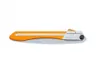 A folding saw with an orange handle and a silver blade, presented against a white background. Anteprima dell’immagine prodotto