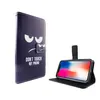 Handyhülle Tasche für Handy Apple iPhone X Dont Touch my Produktbild-Vorschau 2