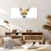 Bild auf Leinwand - Leinwandbild - Tier Hut Hirsch modern - Produktbild-Vorschau 7