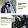 DERUIZ E-Bike Peridot 20 Zoll, Folding Ebike mit Produktbild-Vorschau 5