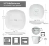 18pcs Service à café Lotta blanc Porcelaine 6 personnes Voir les images du produit 5