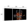Glasschutzplatte für Herd 3x30x52 Produktbild-Vorschau 2