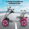 COSTWAY 12V Kinder Elektro Gokart mit LED Lichter, Go Kart Produktbild-Vorschau 2