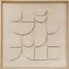 Leinwand 3d catalina weiß 60x60cm  - Atmosphera créateur Produktbild-Vorschau 1
