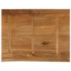 vidaXL Plateau de table avec bord d'arbre 100x80x2,5 cm Voir les images du produit 4