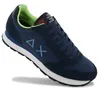 SUN68 Tom Fluo - Herren Sneakers Schuhe Navy-Blau Z46102-07 Produktbild-Vorschau 1