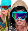 "Skibrille Après-Ski / Festival Regenbogen Leopardenmuster" Produktbild-Vorschau 10