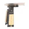 Adapter M.2 NVMe na PCIe 3.0 X16, karta rozszerzeń NVME SSD Podgląd zdjęcia produktu 7