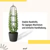 Bituxx Rosenturm Obelisk Rosenbogen Metall Rankbogen Produktbild-Vorschau 2