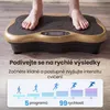 Extralink Moonwalk SpinMove Zlatá Vibrační plošina pro Náhled obrázku produktu 2