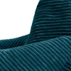 Icon Dalton Sitzsack Cord mit Füllung, Blaugrün Produktbild-Vorschau 7