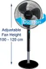 A Honeywell pedestal fan with an adjustable height and oscillation feature. Produktbild-Vorschau