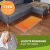 Tapis chauffant en PVC infrarouge pour les pieds, tapis Voir les images du produit 3